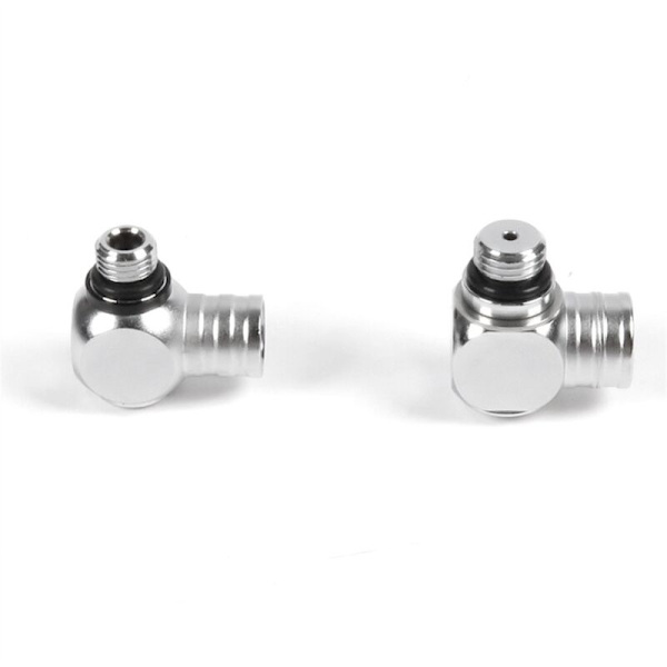 Scuba slange adapter 360 graders justerbar kobling roterbare adaptere lavtrykks dykkerregulator kobling