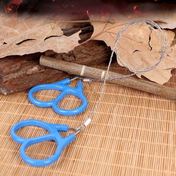 Commando Jigsaw Survival Metallring Träskärning Camping Jakt Vandring