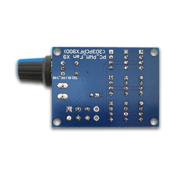 12V datorfläktstyrenhet Multi-Channel PWM-styrenhet NTC temperaturkontrollmodul