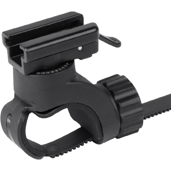 H07P Adjustable Bicycle Headlight Holder LED Lamp Buckle Release Bracket Bicycle Accessories