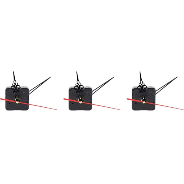 3X Moderne Udskiftningsdele Kvarts Vægurværk Mekanisme Reparation