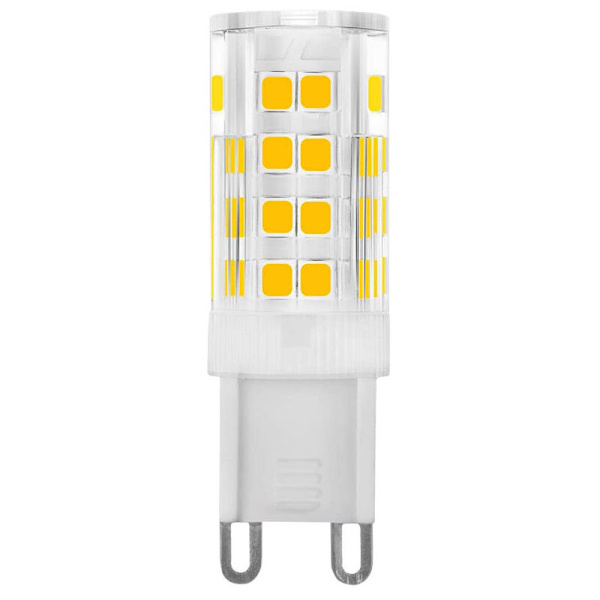 G9 LED-lamput, lämmin valkoinen 3000K 5W G9 LED-lamppu vastaa 40 W halogeenilamppuja 420 lumenia ei himmennettävissä, 5 kpl [Energialuokka A+]