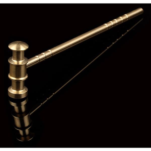 Høj kvalitet messing solid hammer L150Mm DIY til manuel hammer ur reparation læder hammer håndværktøj dele