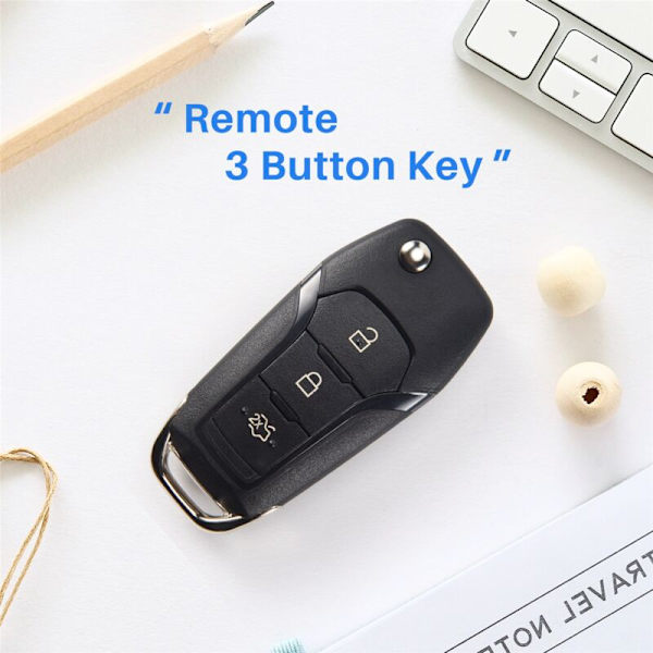 Bil Smart Fjernbetjening Nøgle 3 Knapper 433MHz 49Chip Passer til KA+ Modeo Glaxy 2014 2015 2016 DS7T-15K601-B