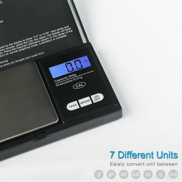 Taskukokoinen vaaka - 200G