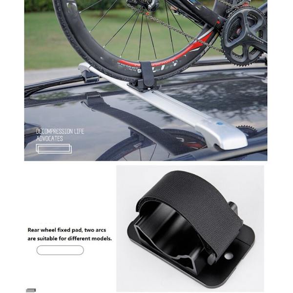 Biltak Off-Road Cykel Cykelställ Snabbkoppling Gaffelmontering Fäste Lås Lastbilscykel Fäste Fäste Cykeltillbehör