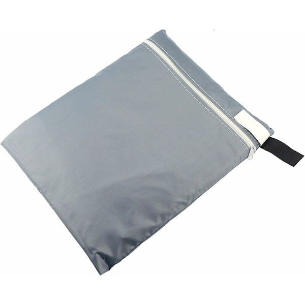 Oppbevaringspose for stueputer, Oppbevaringspose for puter Hagebeskyttelsesdeksel Hageputer Oppbevaringspose 210D Oxford Vanntett, 81X81X61CM Grå