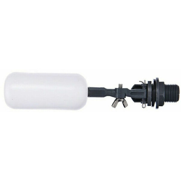 2-pack Mini 1/2 eller 3/4 Flytande Ventil med Justerbar Arm Automatisk Djurfoderfyllningsventil Kit (1/2\")