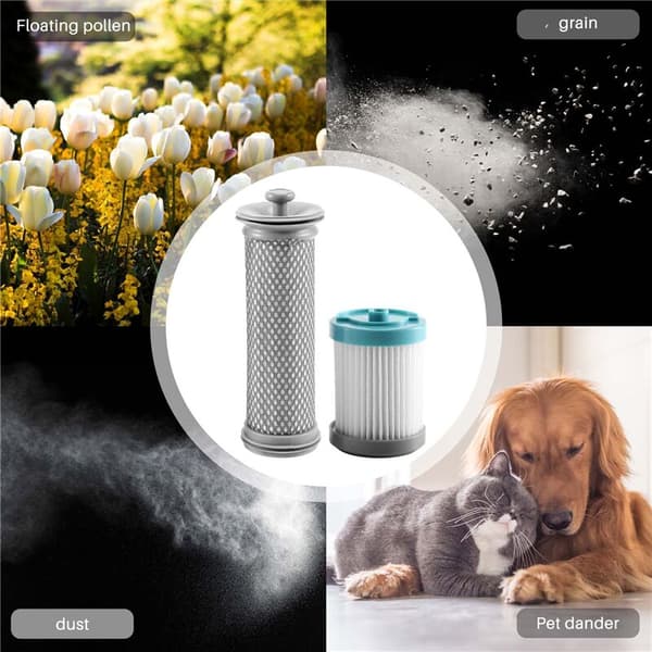 Pre- og postfilterkit til Hepa-filterreservedele til A10 Hero/Master, A11 Hero/Master støvsuger