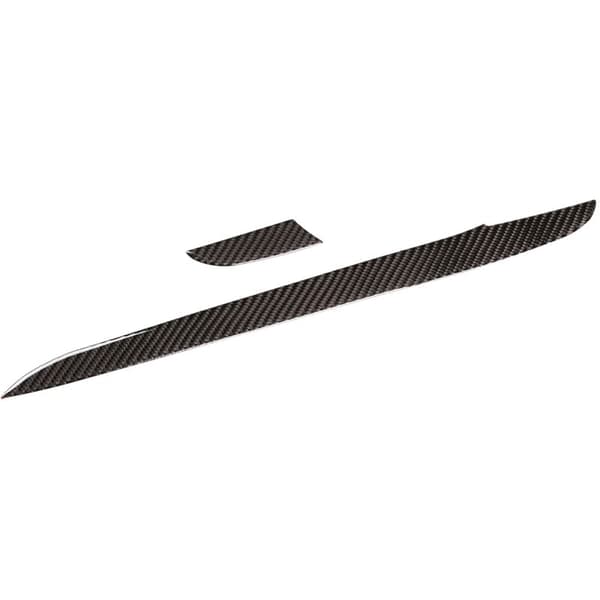 ABS Fiber Interiør Central Control Dashboard Panel Cover Trim til -V 2016-2019