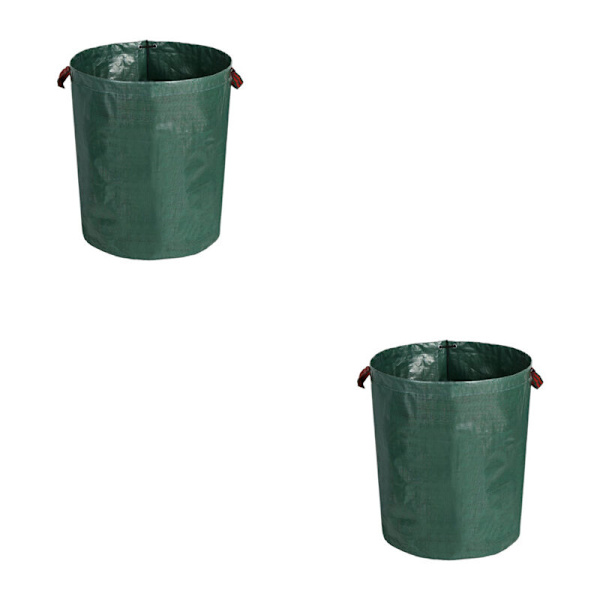 2X Rivningssikre 100L Haveaffaldsposer (fortykket version 100L 50x65cm)