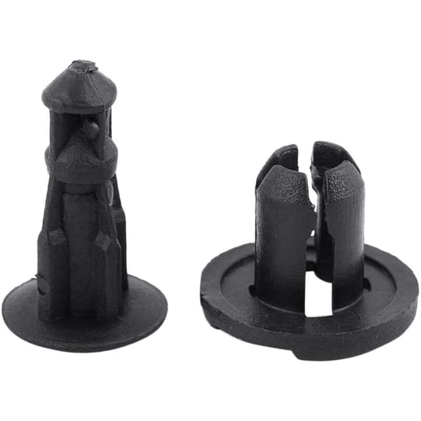 20 stk. sorte plastiknitter, trykknapper 8 x 14 x 16 mm