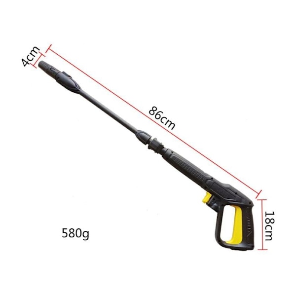 Vaihtosuutin ja suihkupiikki pikalukitussetti 2100 PSI letkun pikalukitusjärjestelmälle Kärcher K2 K3 K4 K5 K6 K7 -sarjan painepesureille