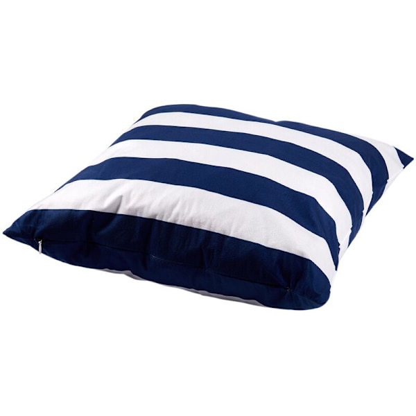 Istuinpehmuste, tyynynpäällinen (sininen, valkoinen)