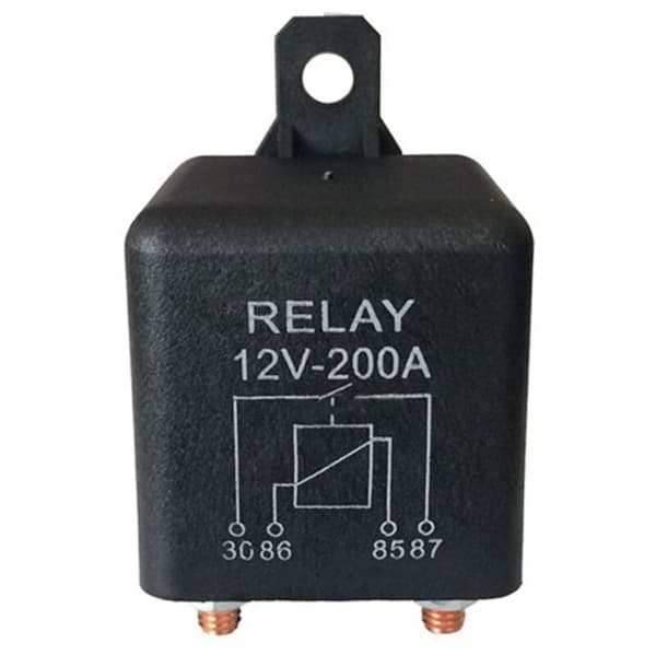2 st 12V 200A Modulär kontinuerlig typ bil lastbilsmotorrelä