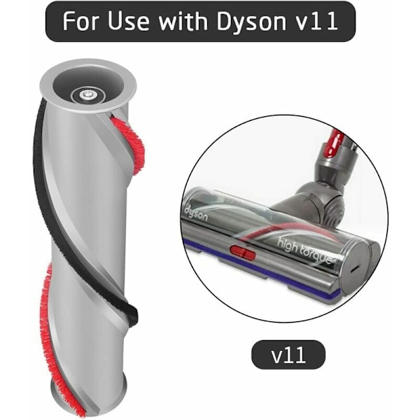 Borstvals för Dyson V11 dammsugare, borstvals hållare ref. 970135-01, 970135-02 (för V11 modeller) - DENUOTOP