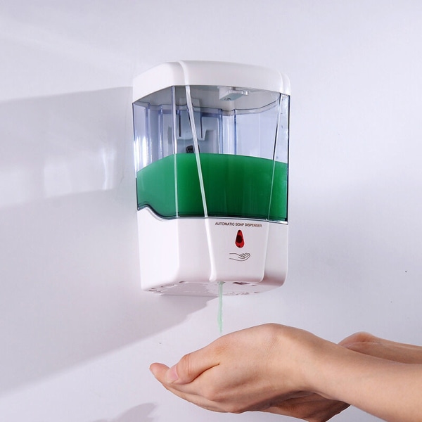 600 ml automatisk väggmonterad infraröd sensor duschdispenser stansrum