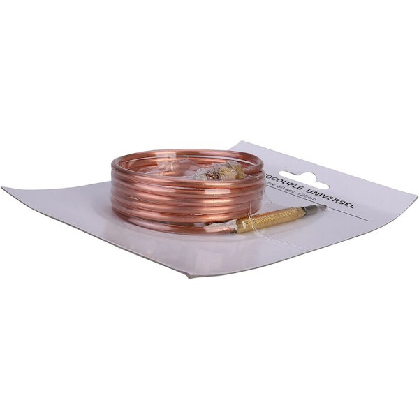 Universal gass termoparsett med 5 tilkoblinger 120 cm