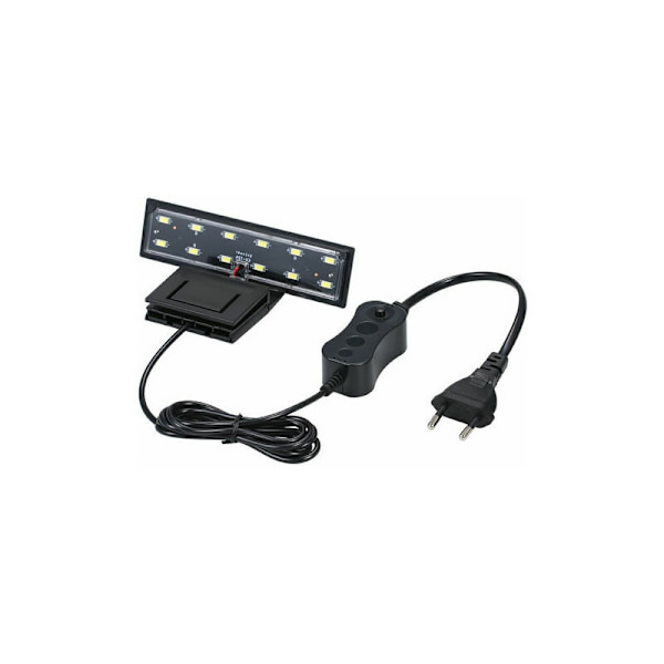 Akvarie Lampe Ac220V 5W 12 LED, Hvidt Lys