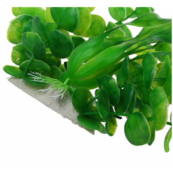 Til plastfisketank dekorative planter 16 tommer højde grøn