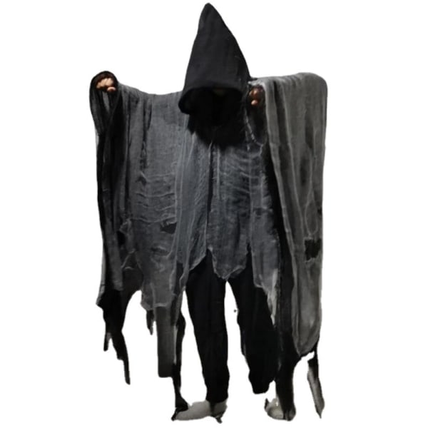 Halloween kappe kappe for voksne og børn zombie kostume kranium kappe rekvisitter rædsel spøgelse rekvisitter