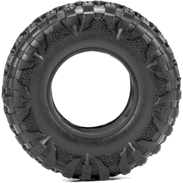 4 2,2 tommers gummihjul 2,2 hjuldekk for 1/10 Rc Crawler Scx10 Wrangler 2,2 hjul
