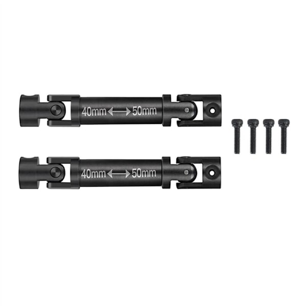 4x för FMS FCX24 Metallstål CVD Drivaxel 1/24 RC Crawler Bil Uppgraderingar Delar Tillbehör