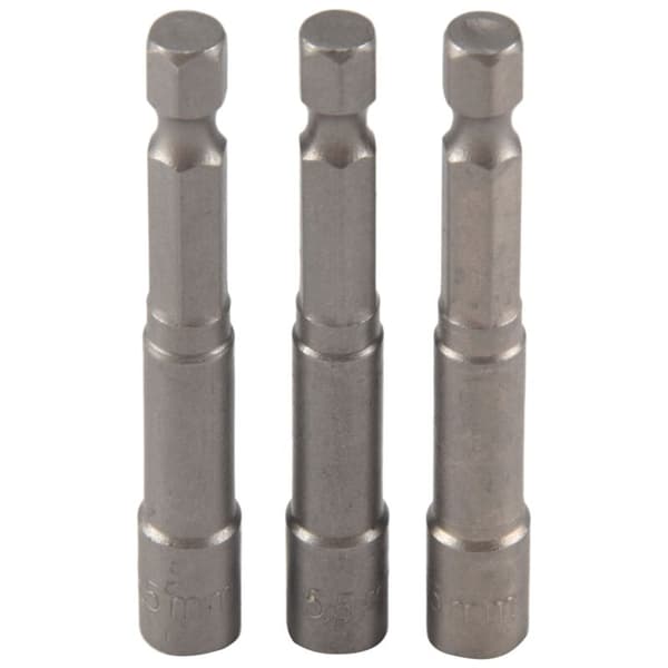 65mm Lengde på 3 stk 5.5mm Hex Socket Magnetisk Drill Bit