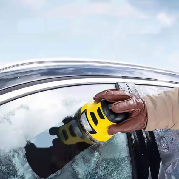 Auton tuulilasi sähköinen jääkaavin pyörivä levy 2600MA auton ikkuna sähköinen lumikaavin kannettava kädessä pidettävä auton jääkaavin talvi helppo lumenpoisto