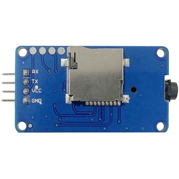 YX5300 UART Seriel Kontrol MP3 Müzik Çalar Modülü Destek MP3/WAV Micro-SD SDHC/AVR/ARM/PIC Kart (3 adet)