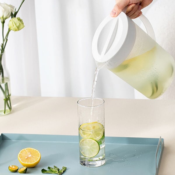 Robust, Ubrækkelig Plastikkande med Låg, BPA Fri