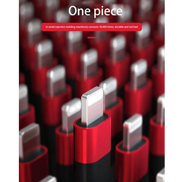 Datakaapeli SL001 Latauskaapeli USB-latauskaapeli 2.4A Lataus / Tiedonsiirto Latauskaapeli 1.2M