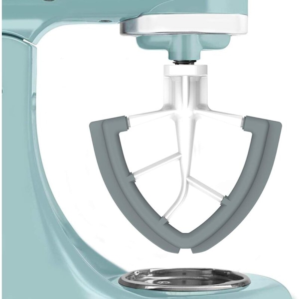 KENOME 4,5/5 Quart Flex Edge Pisker til KitchenAid Tilt-Head Stand Mixer, Støbt Fuldt Metal Piskerblad med Fleksibel Silikon Skål-Skraber