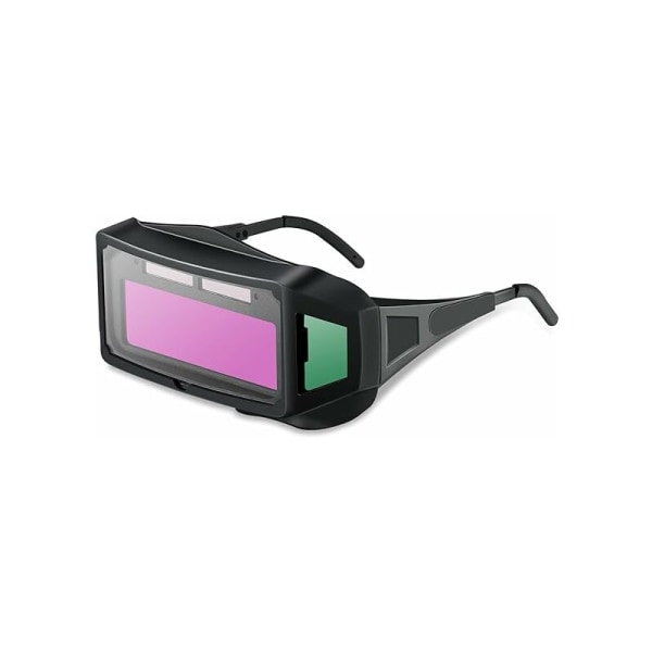 Justerbare sveisebriller, solcelledrevne sveisebriller med automatisk mørklegging, PC-linse elektrisk lysbue, antirefleks sveisebriller for beskyttelse