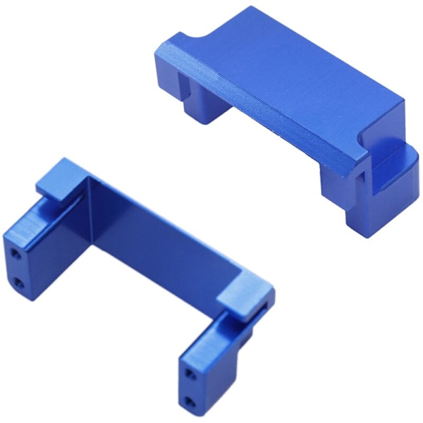 Metallstyringsservo Brakett Base Fast Sete for 104001 1/10 RC Bil Oppgraderingsdeler Blå
