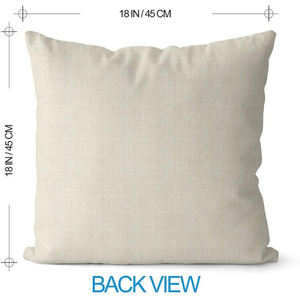Vårfodral 18 X 18 Set om 4 Gårdshus Kuddar Vår Dekorationer Dekor Kuddfodral för Soffa