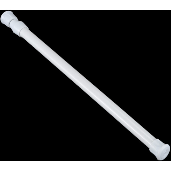 Teleskooppinen suihkutanko Suihkuverhotanko Teleskooppitanko Tanko Suihku Valkoinen 30-50cm