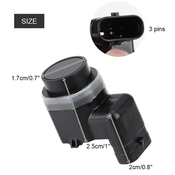Parkeringshjelpsensor, støtfangersensor, ryggesensor, bil, til Galaxy 2006-2015 6G92-15K859-