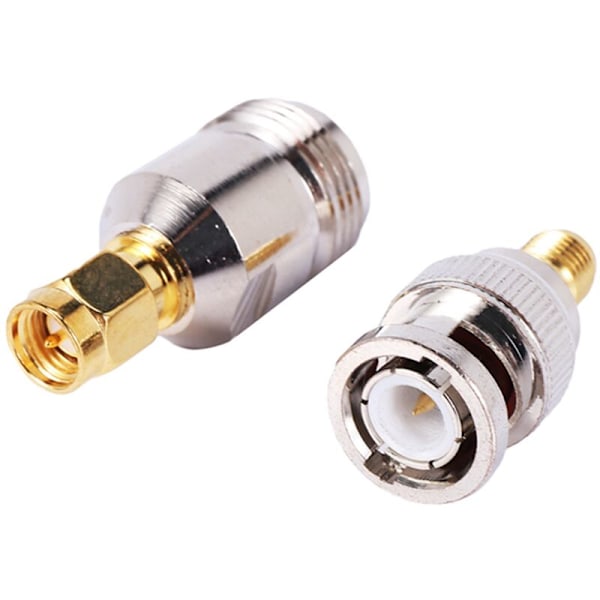 SMA til SMA BNC N F UHF Type Connector Kits RF Adapter 20 Type, SMA Hun til F Han, SMA Hun til F Hun