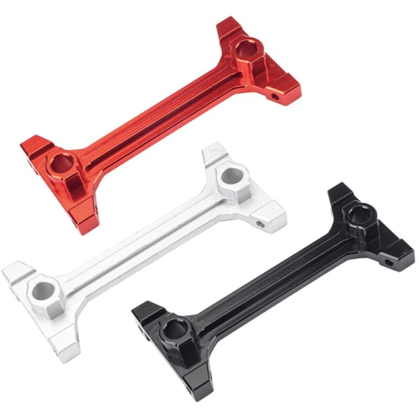 Metall bakre karosseristøttebrakett for 1/6 Axial SCX6 RC bil oppgraderingsdeler, sølv