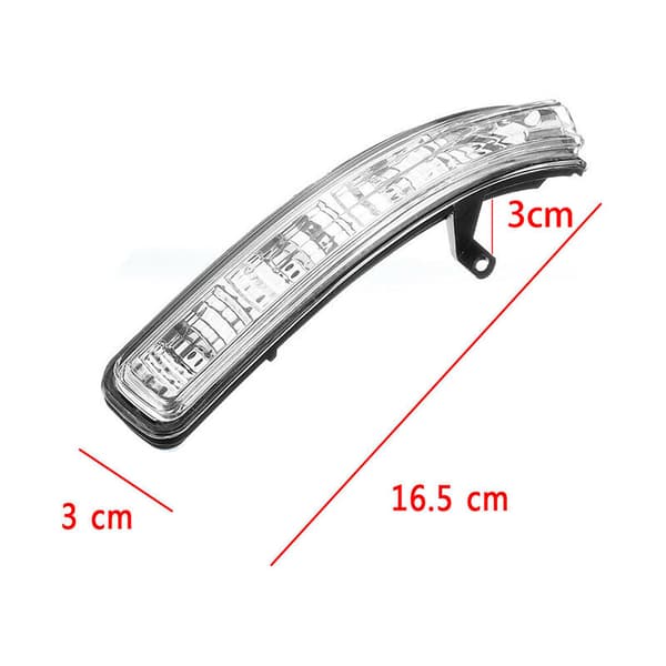 Blinklyspeil Vind Venstre Side Bil for Explorer 2011-2018 BB5Z-13B375-A BB5Z13B375A