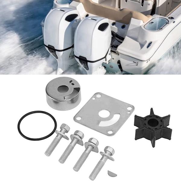 6L2-W0078 Vattenpumps Impeller Reparatssats för Yamaha 2-takts 20 hk 25 hk Utombordsmotorer