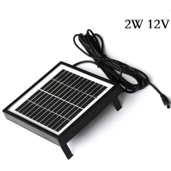12V 2W solcellepanel solhave lyspanel DIY dele DC-port solcellepanel batteri modul til batterioplader
