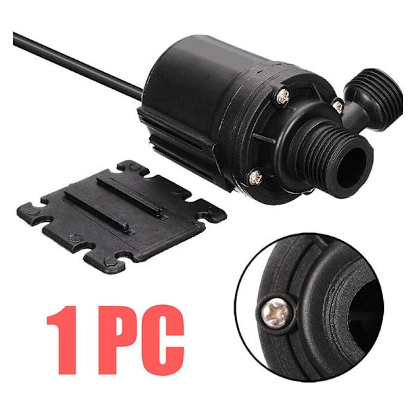 DC 12V Borstlös Nedsänkbar Vattenpump 800L/H 5.5M för Fontän Simbassäng Solcirkulationssystem Vattencirkulationssystem