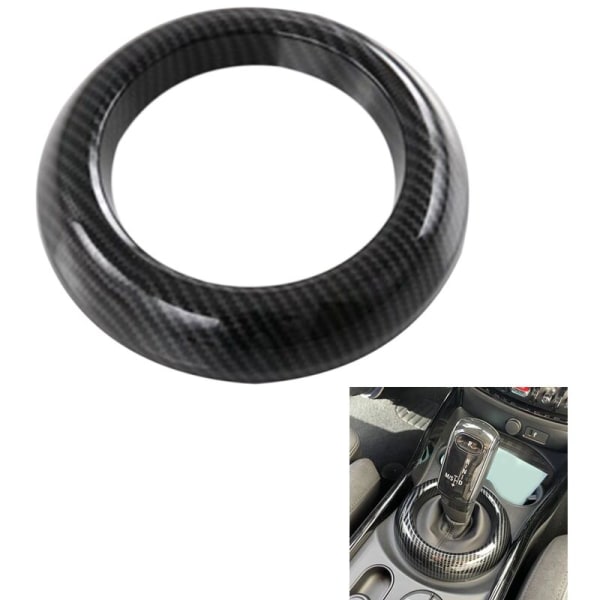 Bilfiber Central Control Gear Shift Panel Trim Interiör Modifikation för 2022