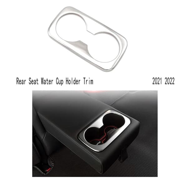 Sølv Baksete Koppholder Trim Ramme for NX4 2021 2022
