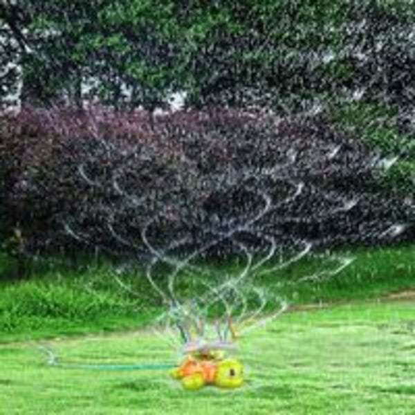 Sprinkler för barns utomhusspel, snurrande sköldpaddssprinkler