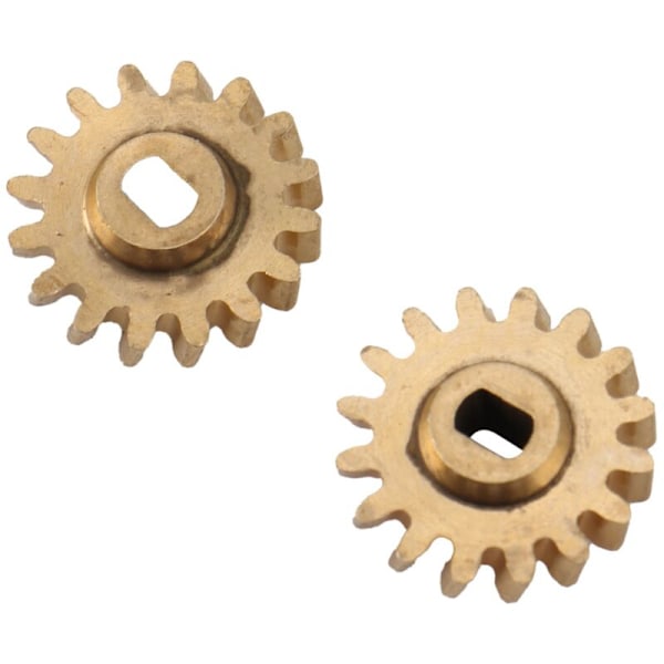 2 set stål mässing bakre växlar Overdrive differentialväxlar för Axial SCX24 1/24 RC bil uppgraderingsdelar