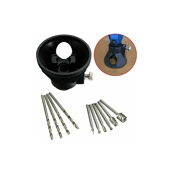 HSS Skärguide Multiverktyg Rotationsfäste Kit Borrbit Rotations Multi Skärverktyg Skärguide Kontrollerad Skärning Kit - 11 Set GrooFoo-DENUOTO