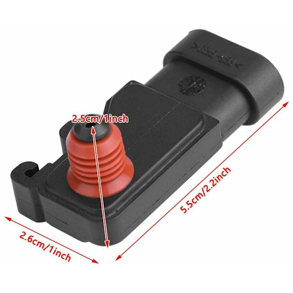 Manifold Absolut Tryksensor, Auto Bil Manifold Absolut Tryksensor 12614970 Sensor